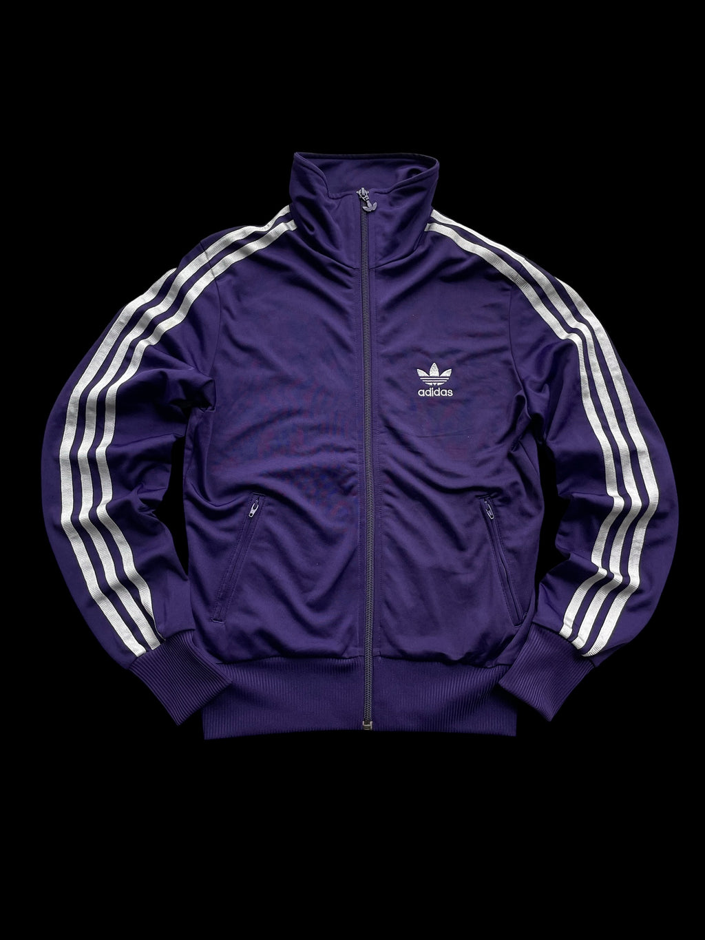 Adidas Firebird Trackjacket Lila/Silber (XS)