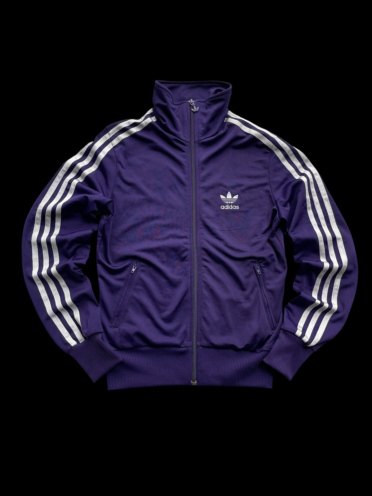 Adidas Firebird Trackjacket Lila/Silber (XS)