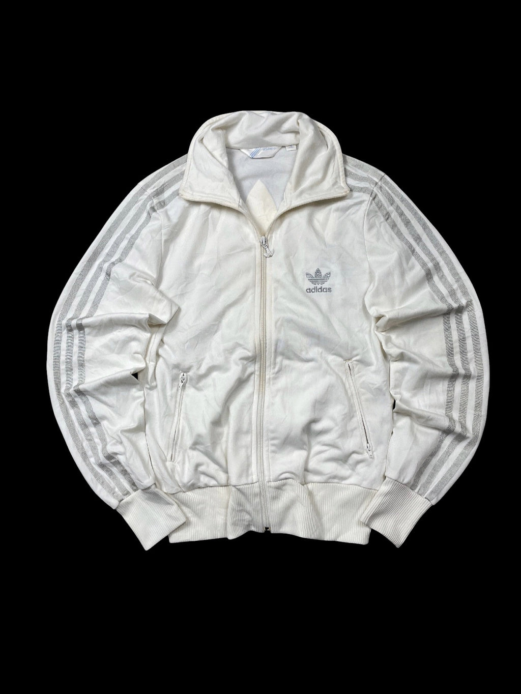Adidas Firebird Track Jacket white/silver (XS/S)