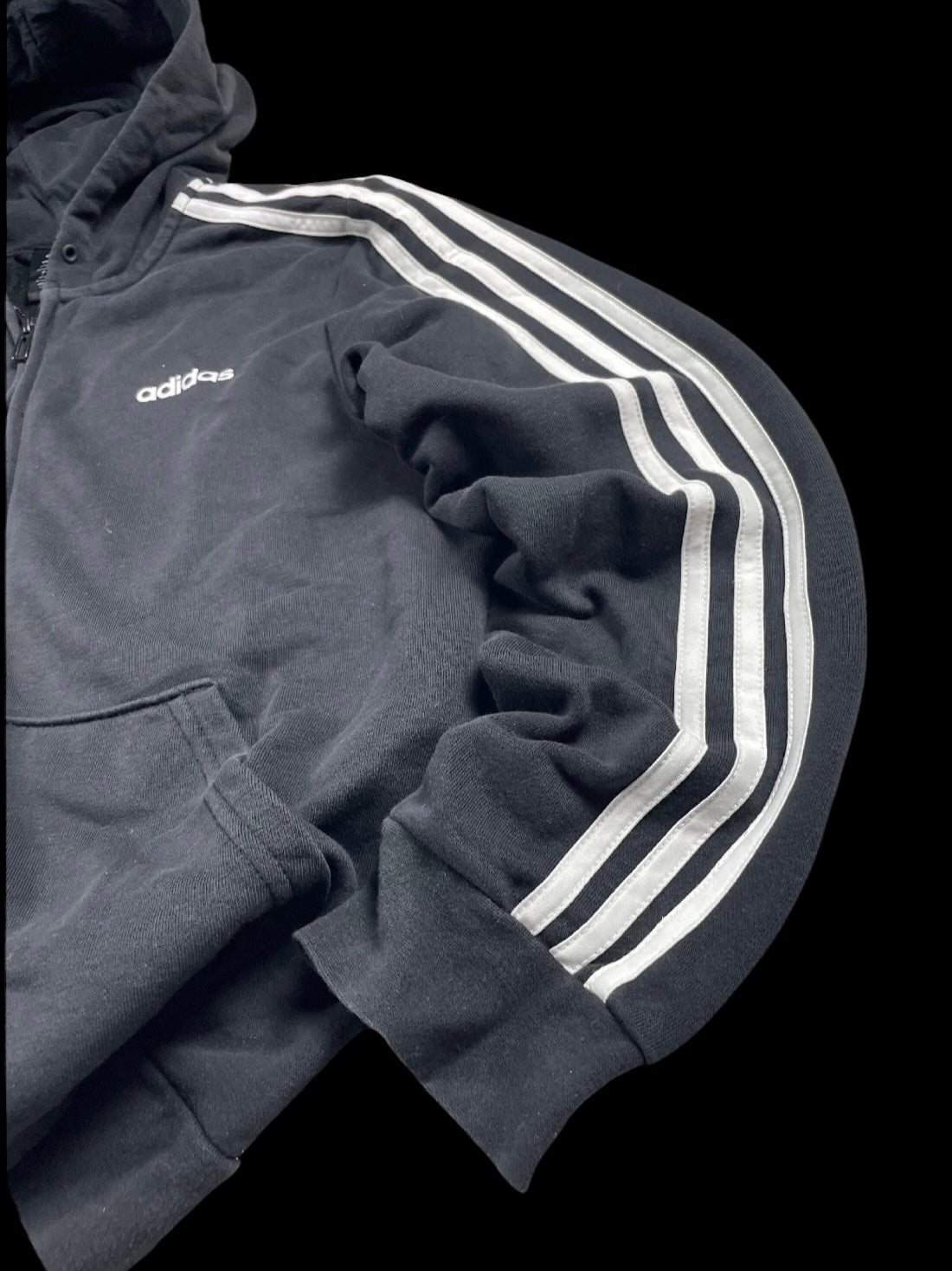 Adidas Track Jacket with Hood (L)
