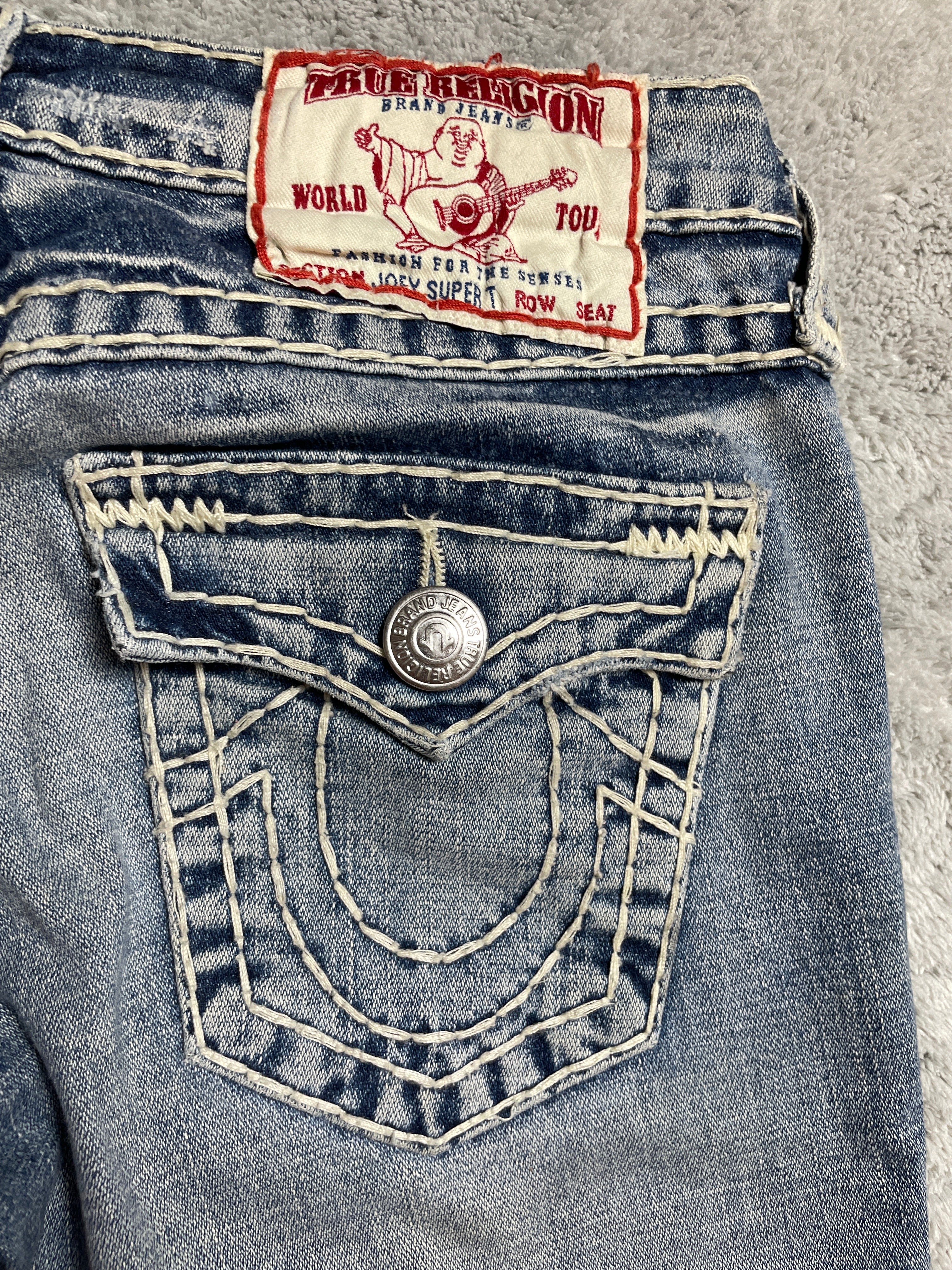 True Religion Low Waist Bootcut Damen (M)