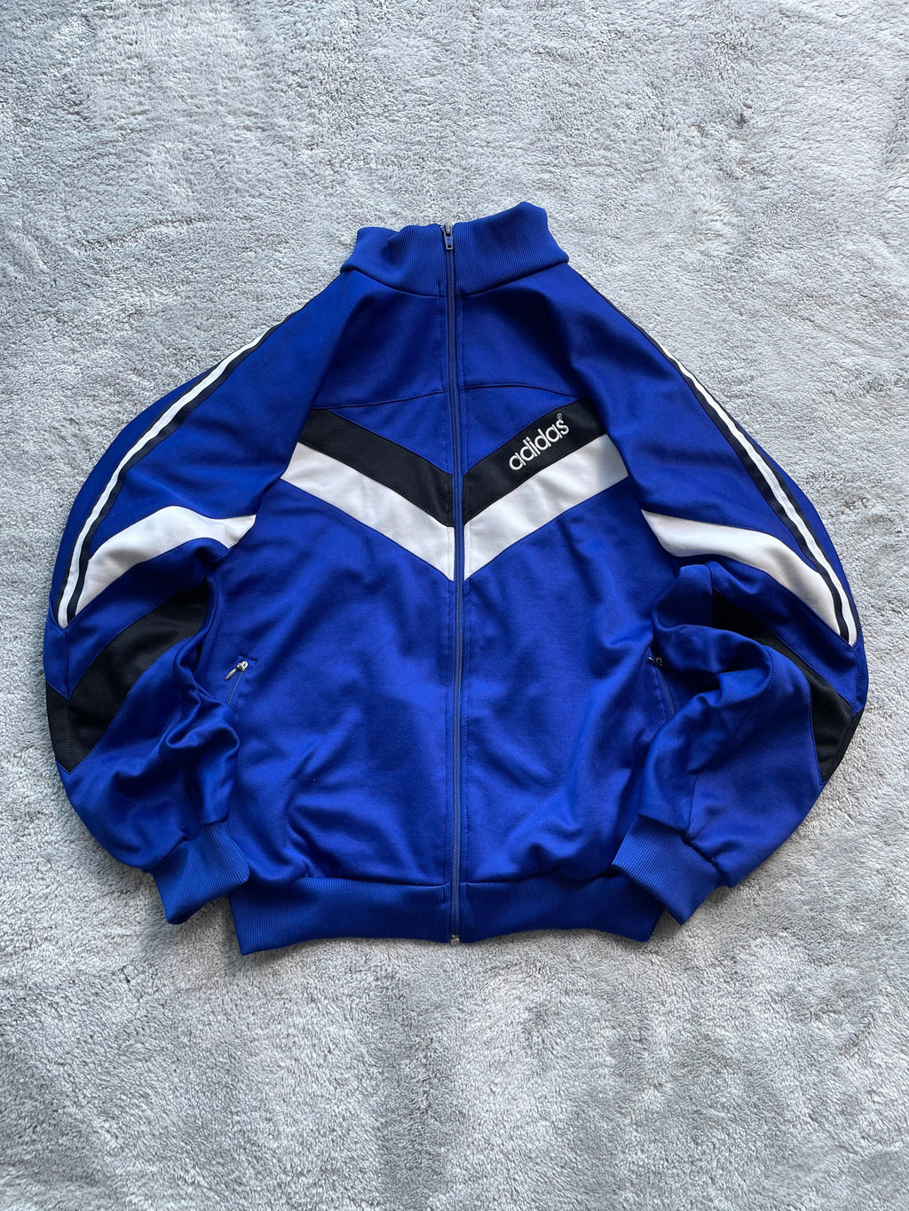 Adidas 2000er Equipment Trackjacket | baggy schnitt (M)