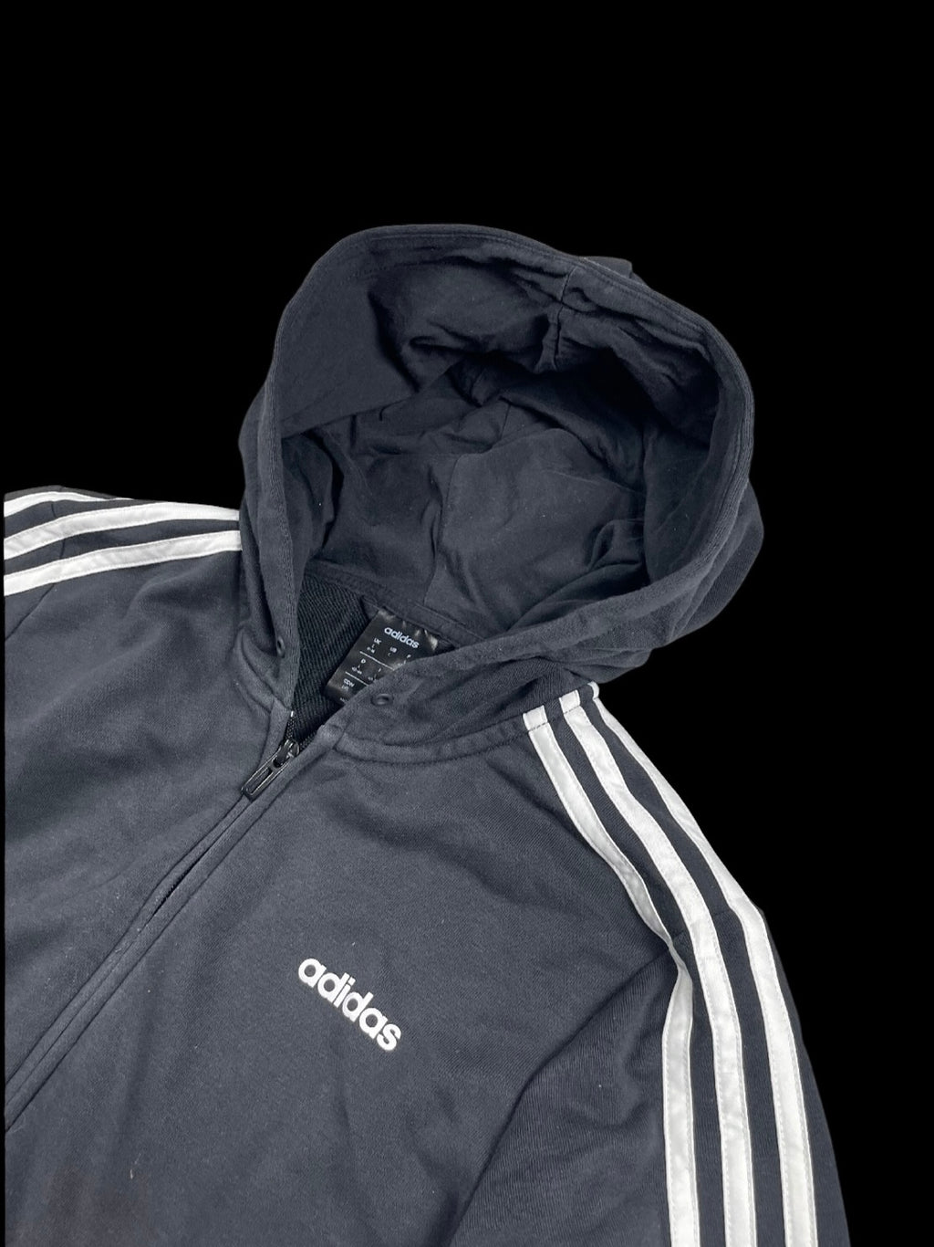 Adidas Track Jacket with Hood (L)