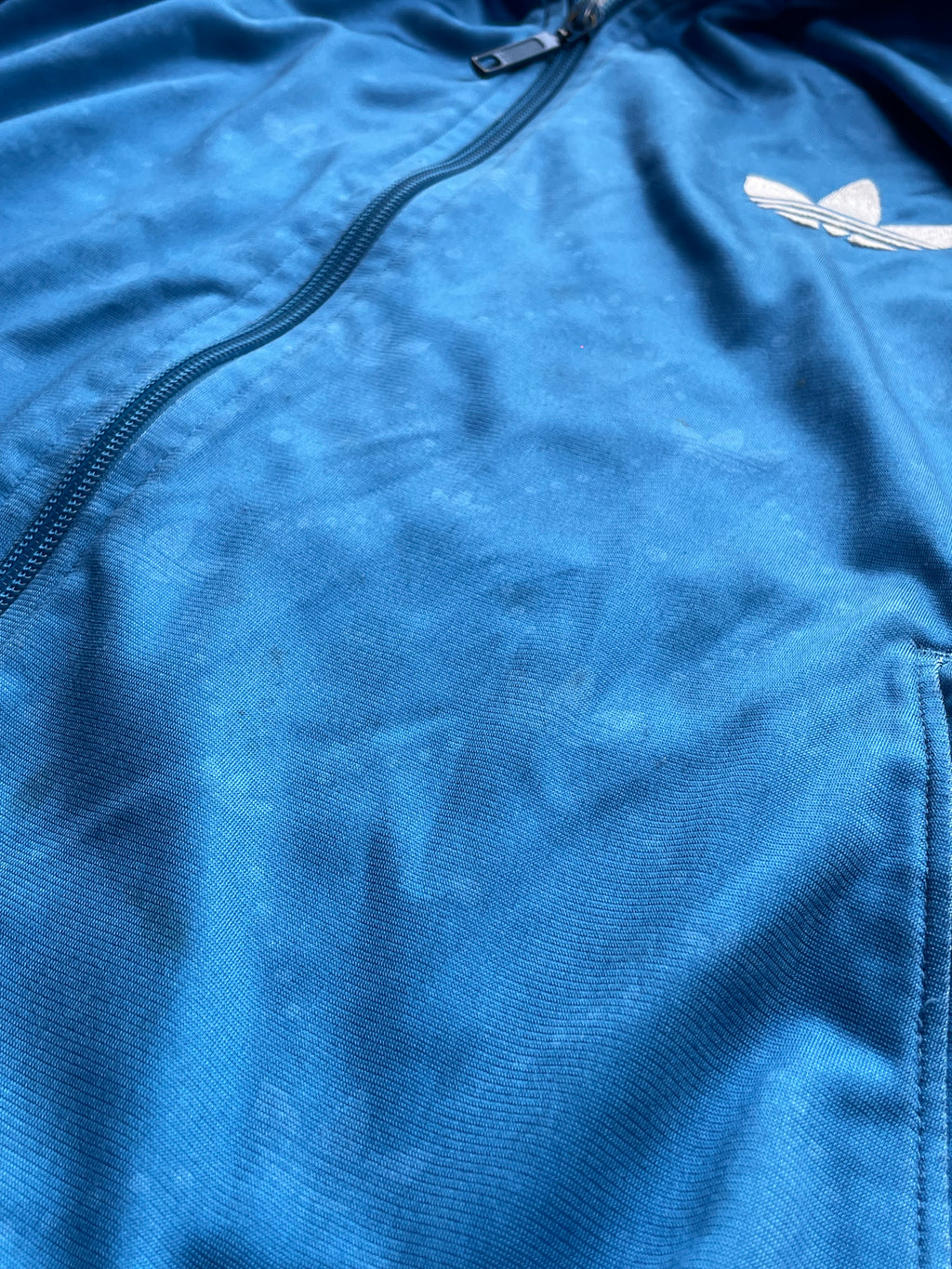 Adidas Firebird Track Jacket | Trefoil Monogram (L)