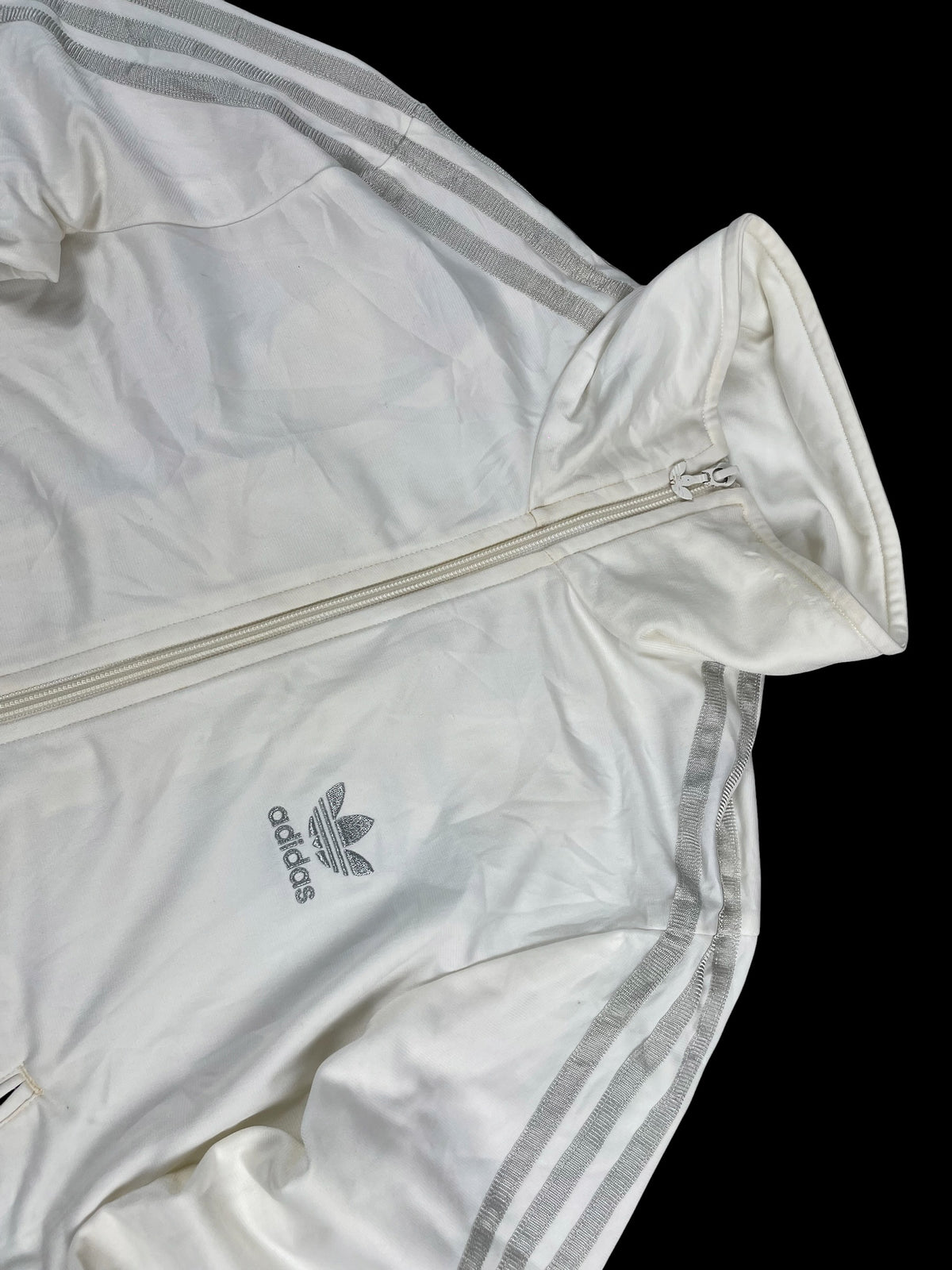 Adidas Firebird Track Jacket weiß/silber (XS/S)