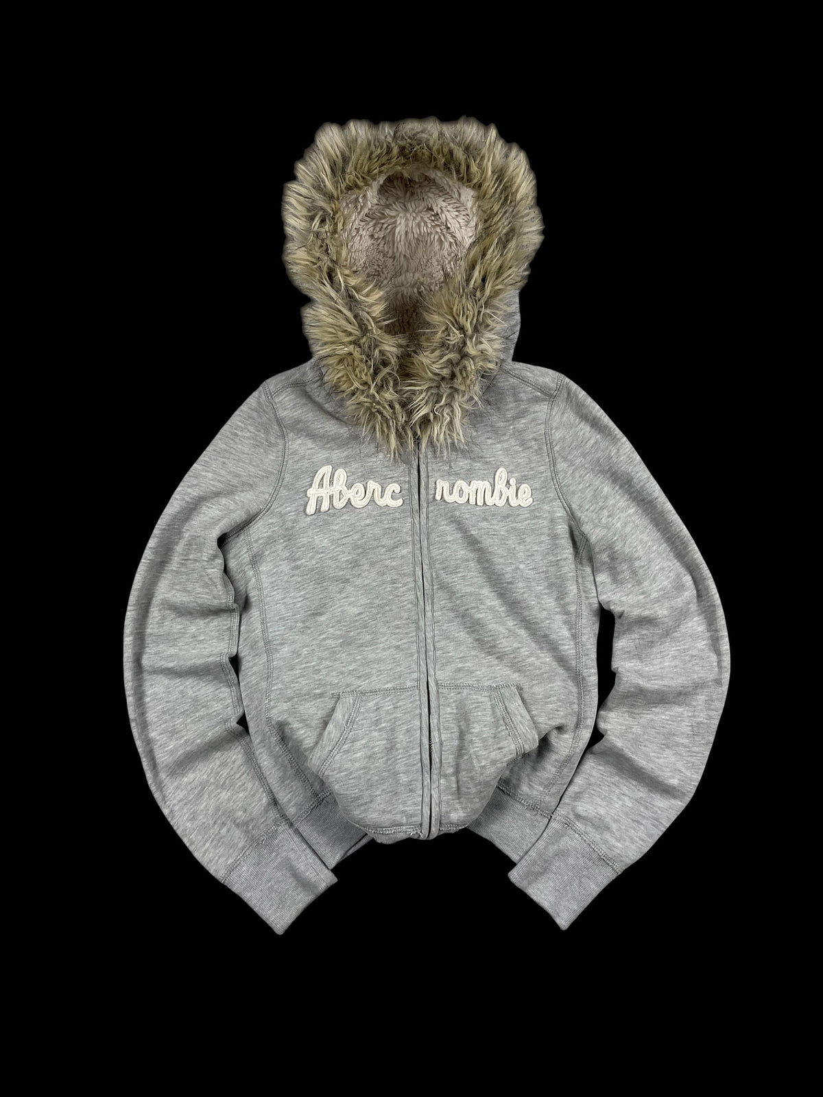 Abercrombie & Fitch Fur Jacket (Damen S)