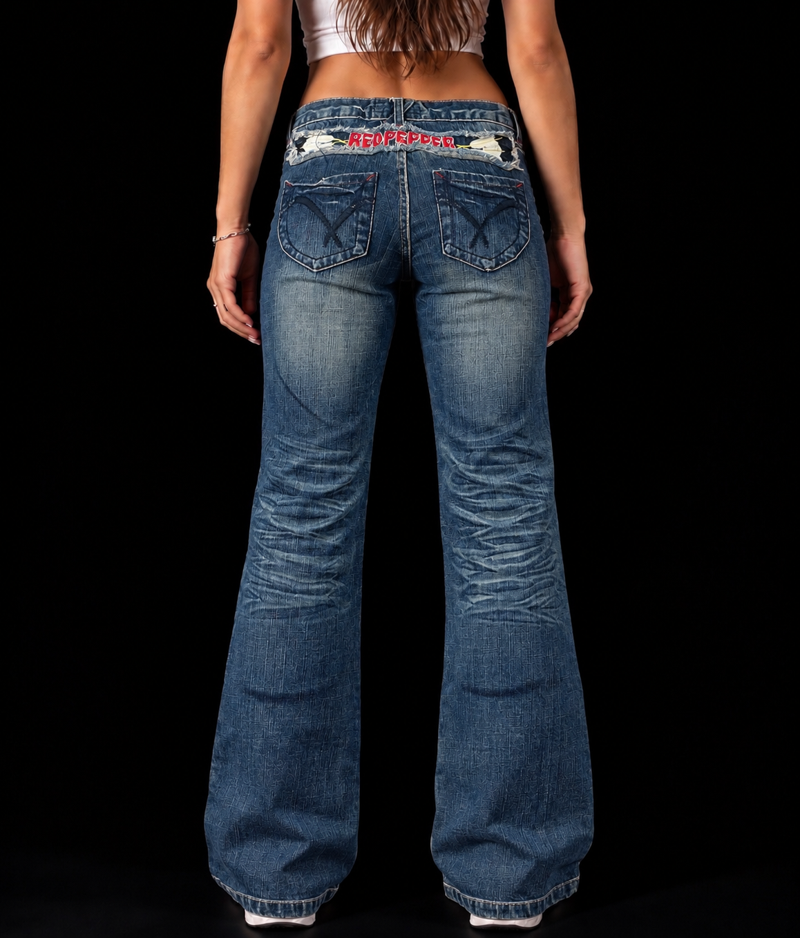 Red Pepper Low Waist Bootcut (M)