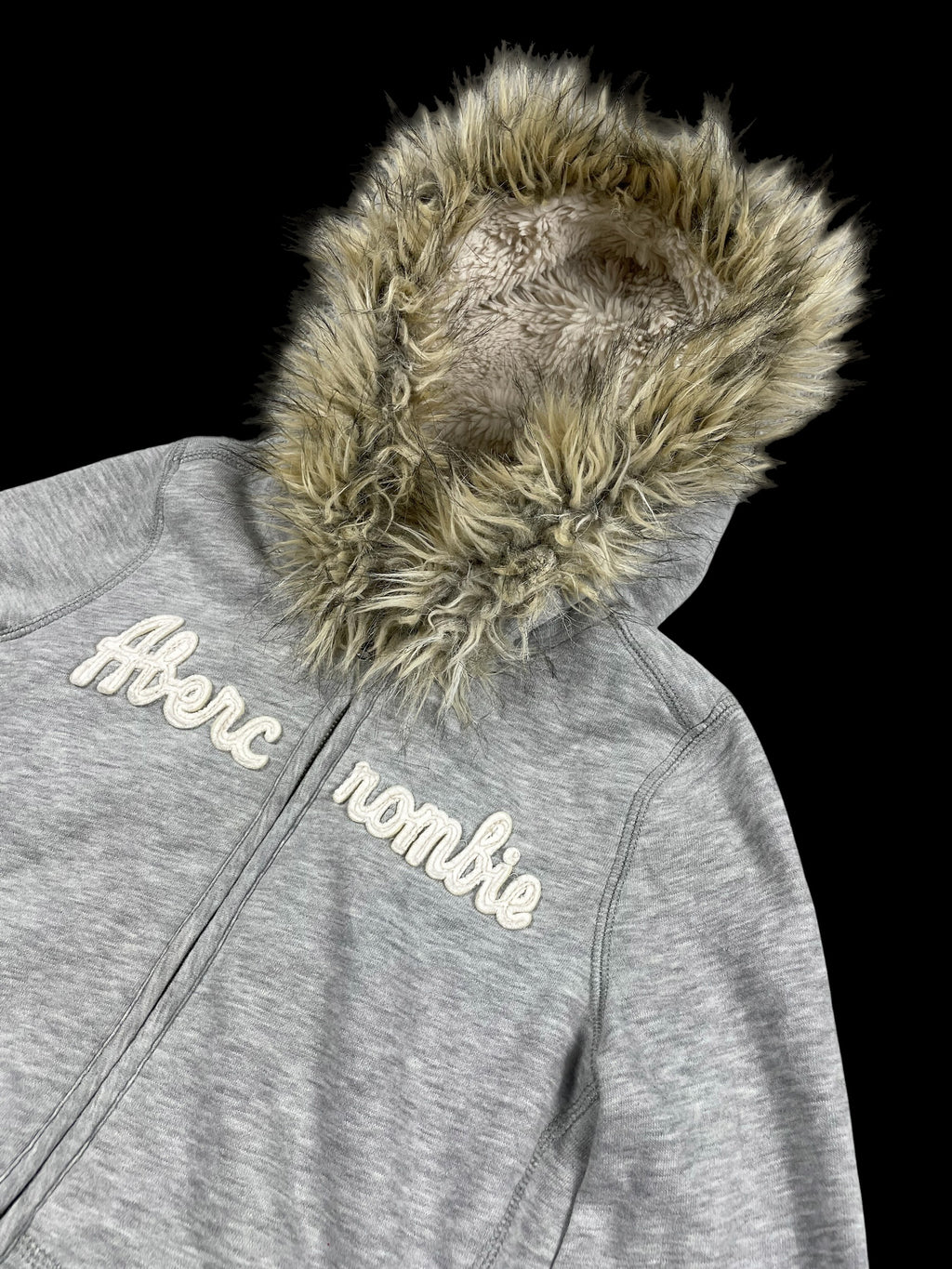 Abercrombie & Fitch Fur Jacket (Damen S)