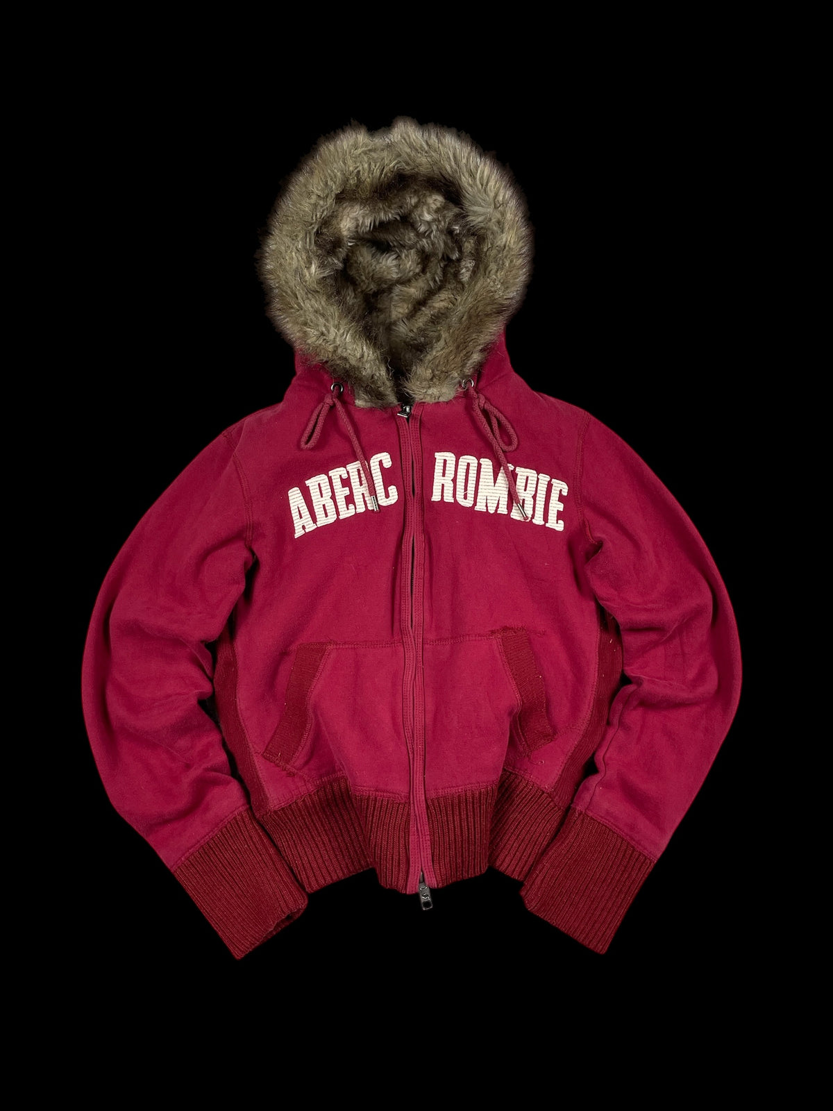 Abercrombie & Fitch Fur Jacket (Women's S)