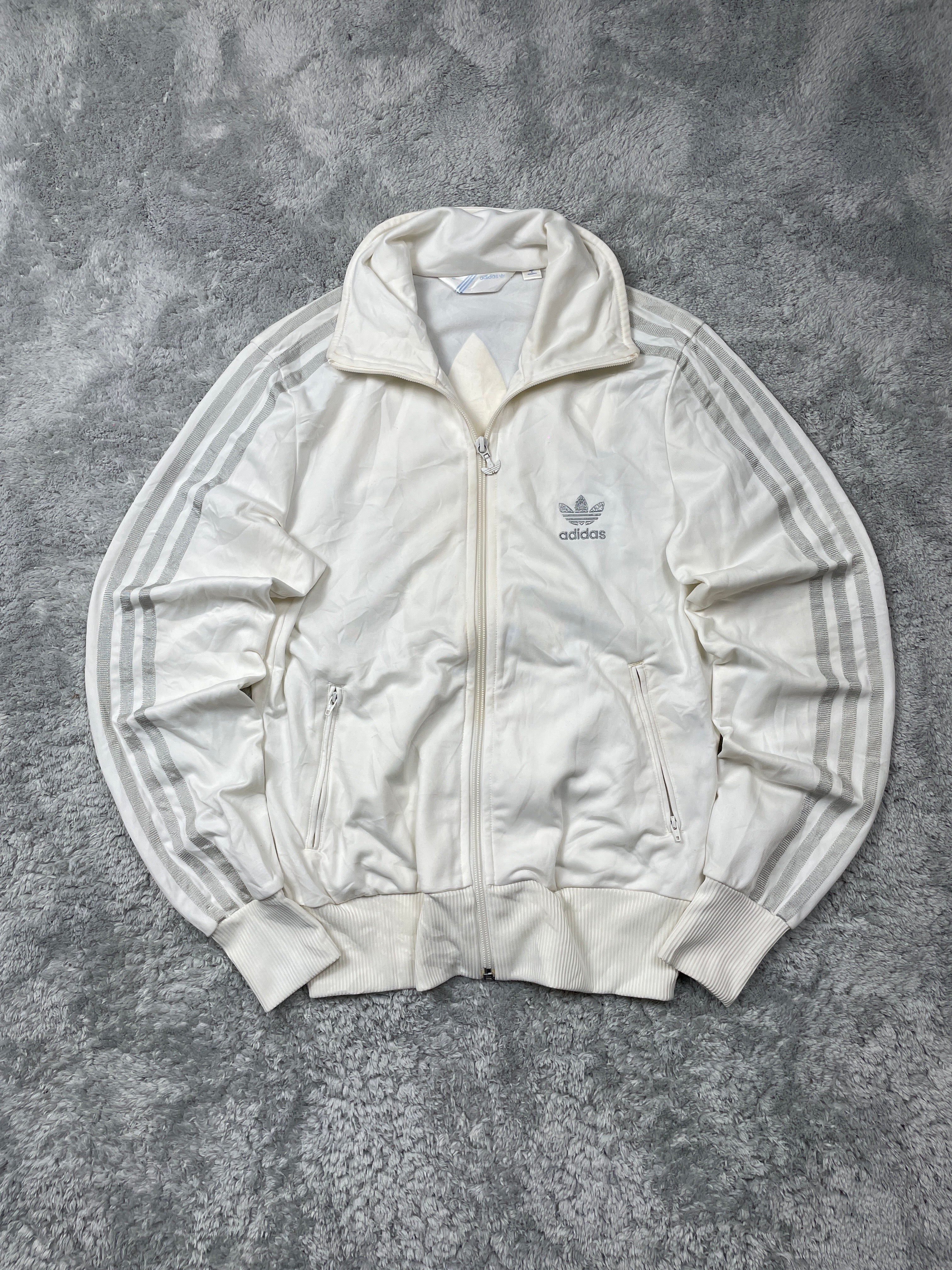 Adidas Firebird Track Jacket weiß/silber (XS/S)