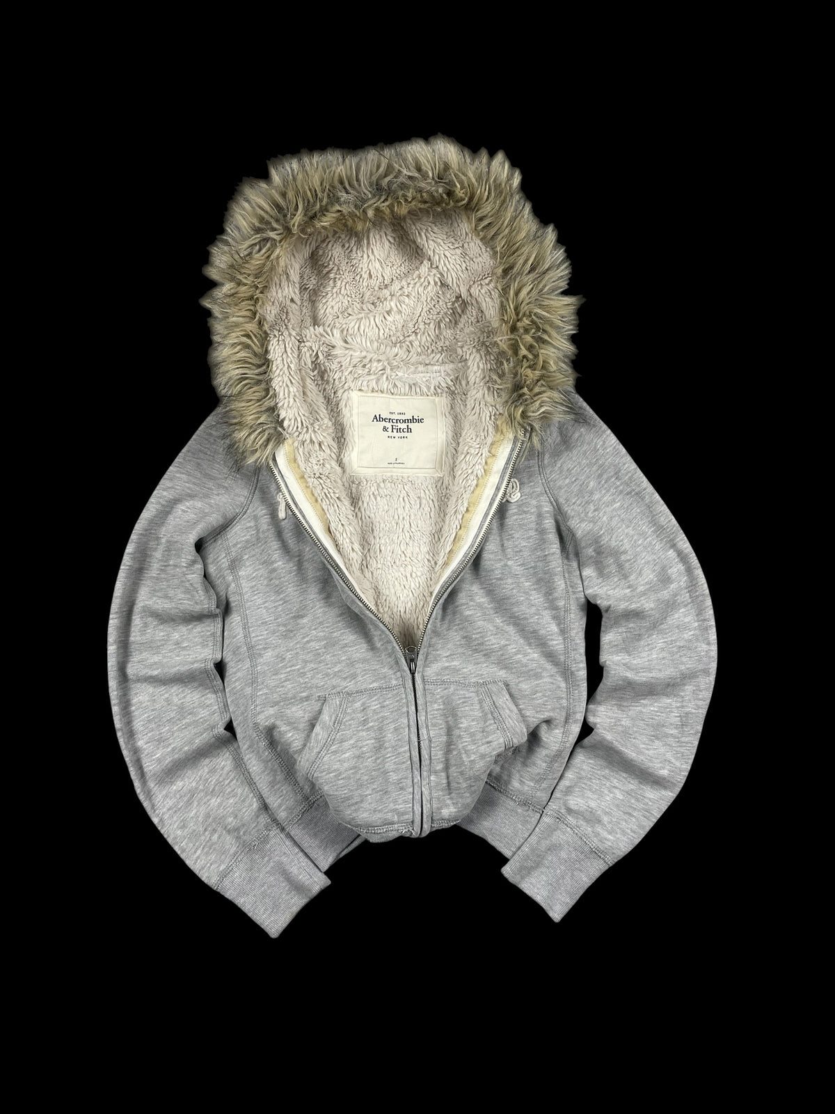 Abercrombie & Fitch Fur Jacket (Damen S)