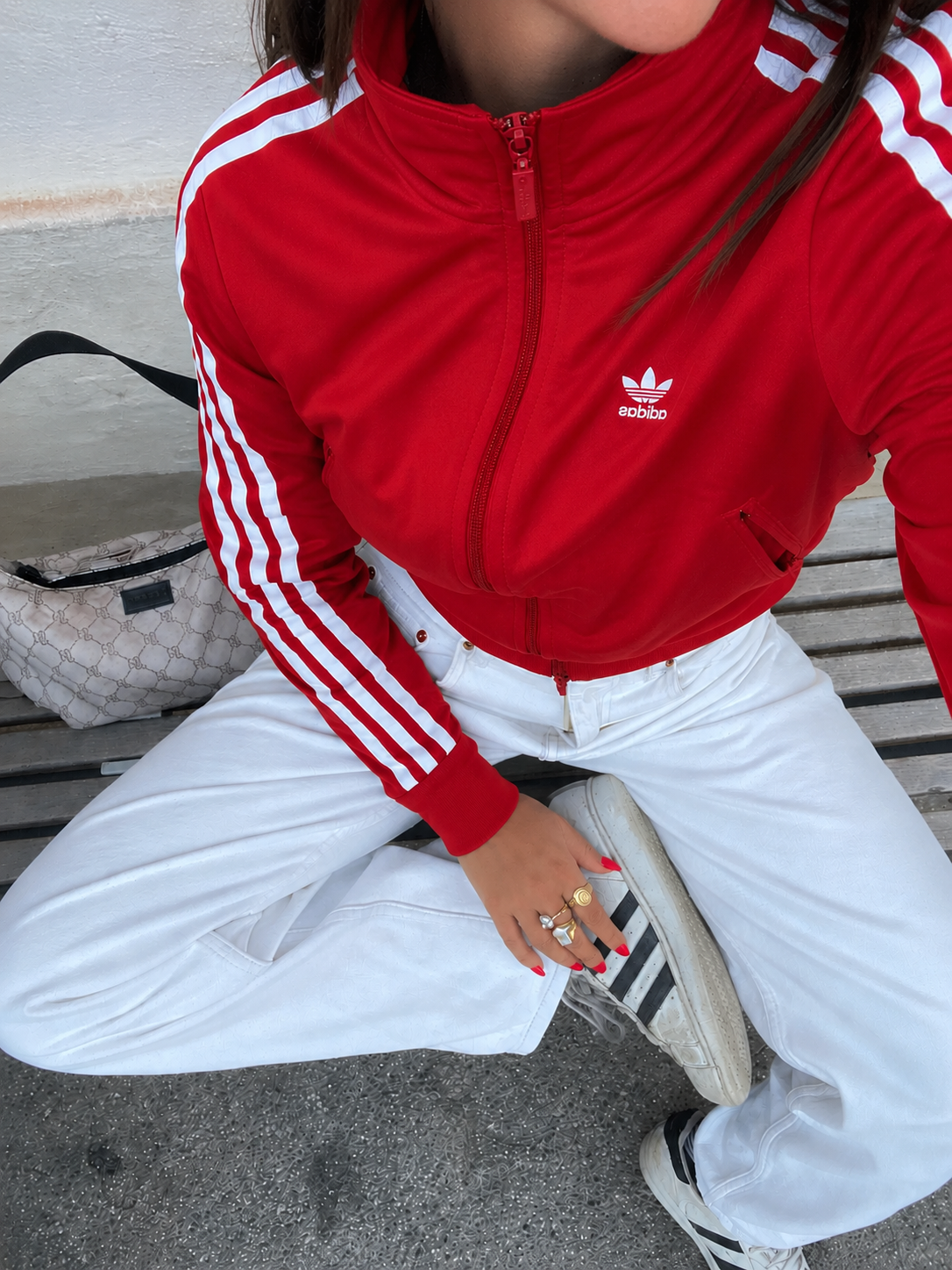 Adidas Firebird Track Jacket | Double Zipp (S)