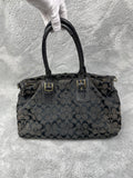 Coach Y2K Shoulder Bag | Black Monogram