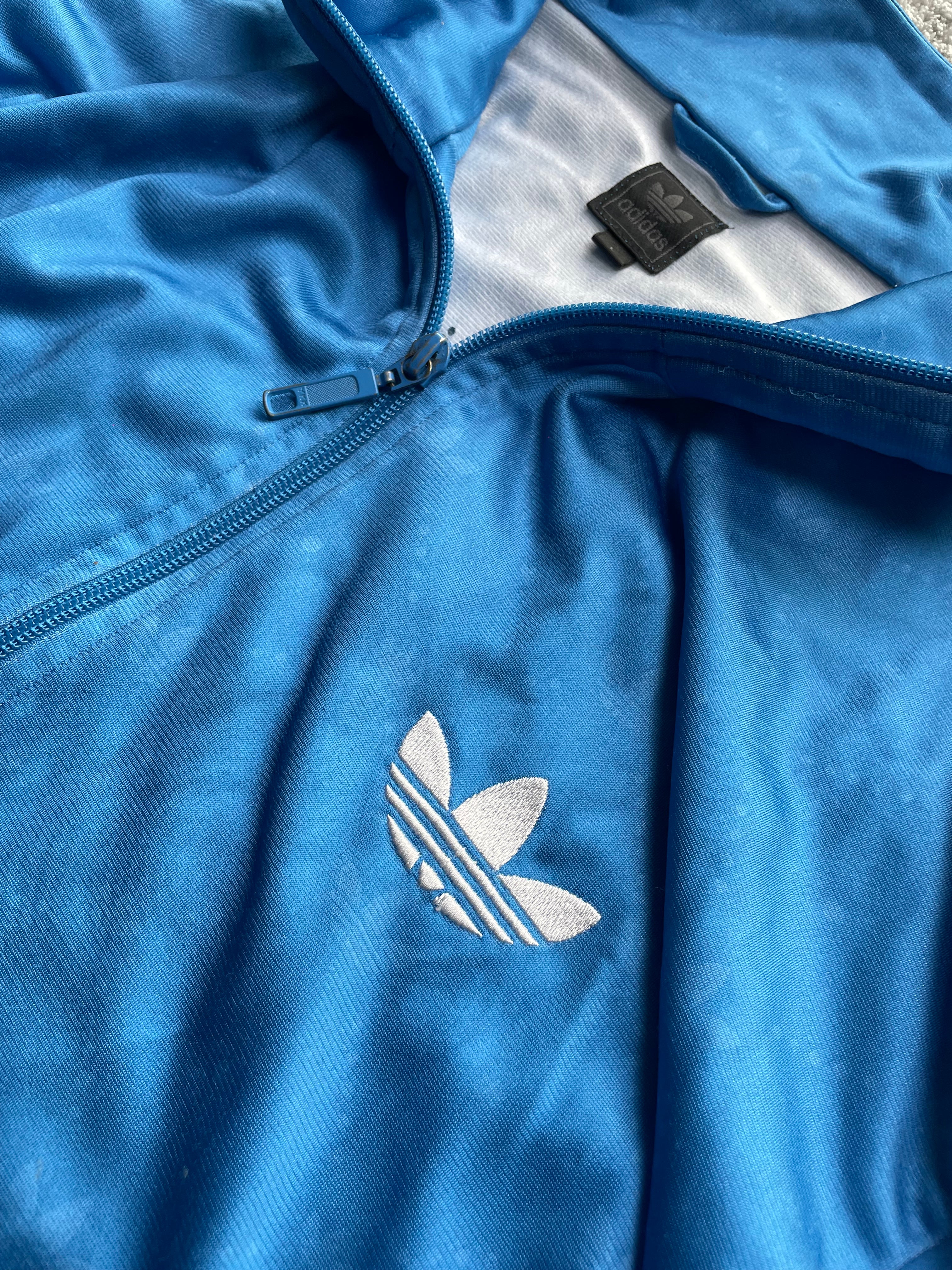 Adidas Firebird Track Jacket | Trefoil Monogram (L)