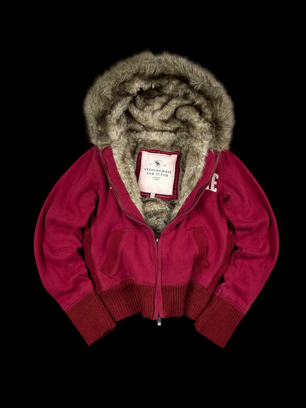 Abercrombie & Fitch Fur Jacket (Women's S)