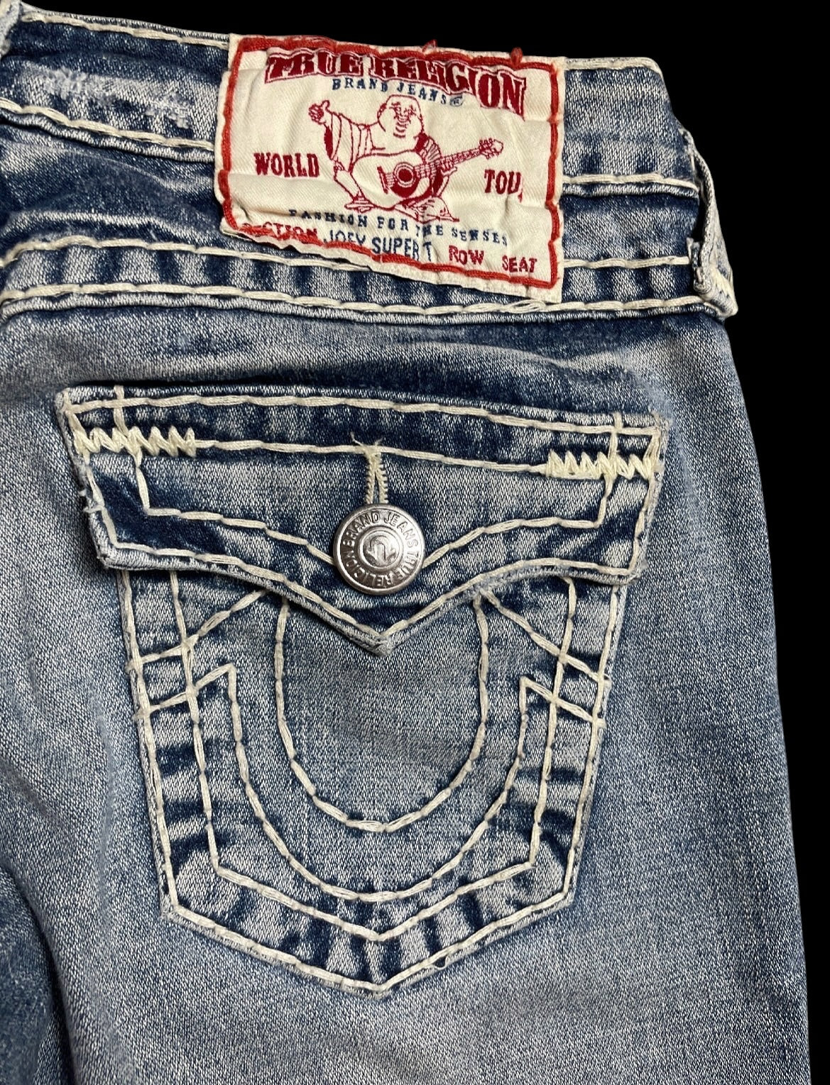 True Religion Low Waist Bootcut Damen (M)