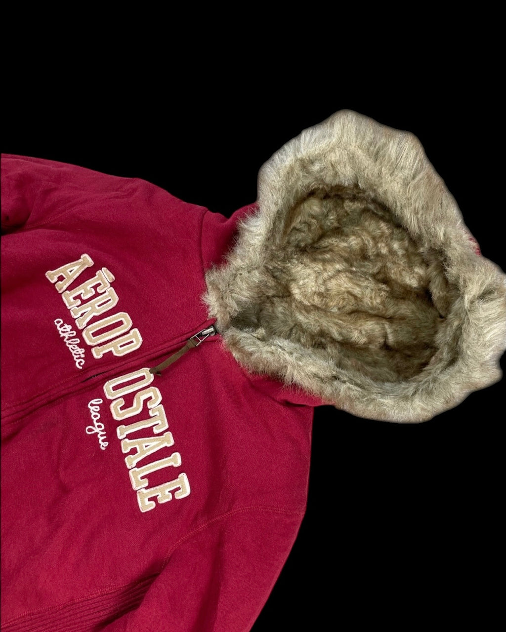 Aeropostale Vintage Fur Jacket (Damen S)