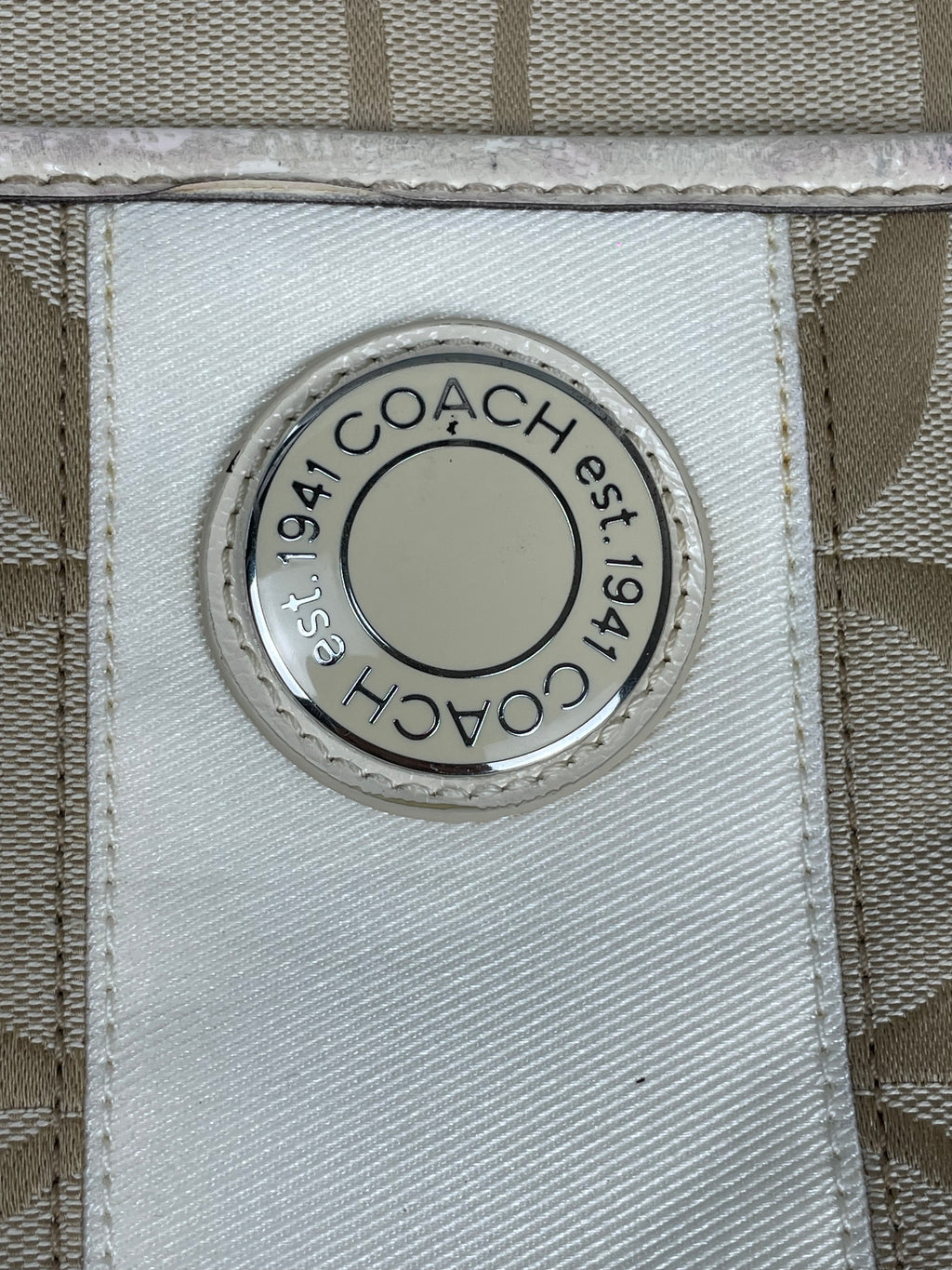 Coach Y2K Shoulder Bag | Signature Monogram | Cyrcle Logo