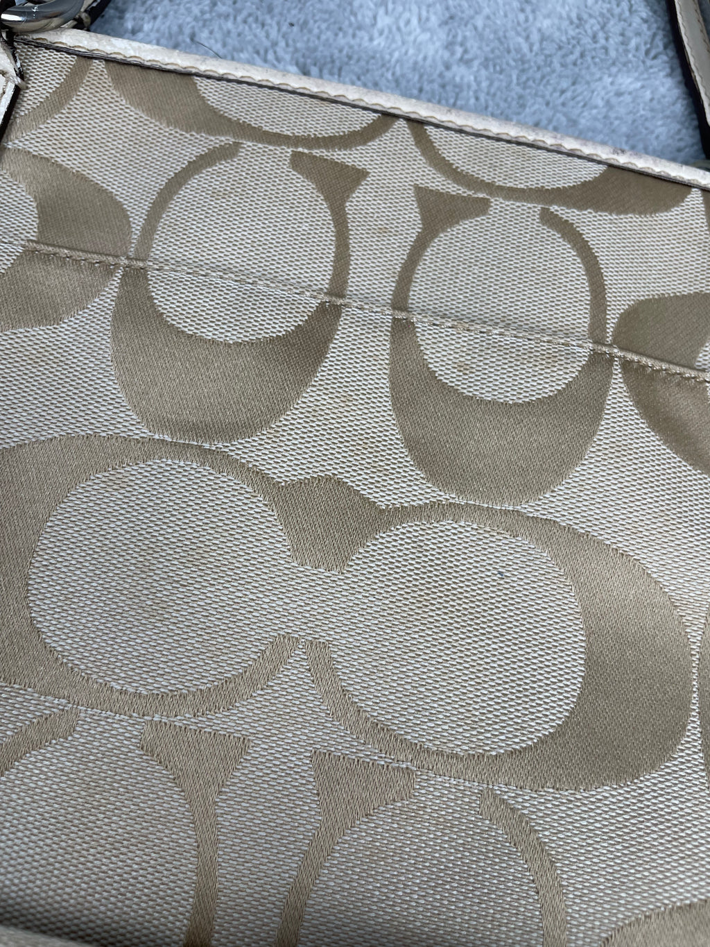Coach Y2K Shoulder Bag | Signature Monogram | Cyrcle Logo