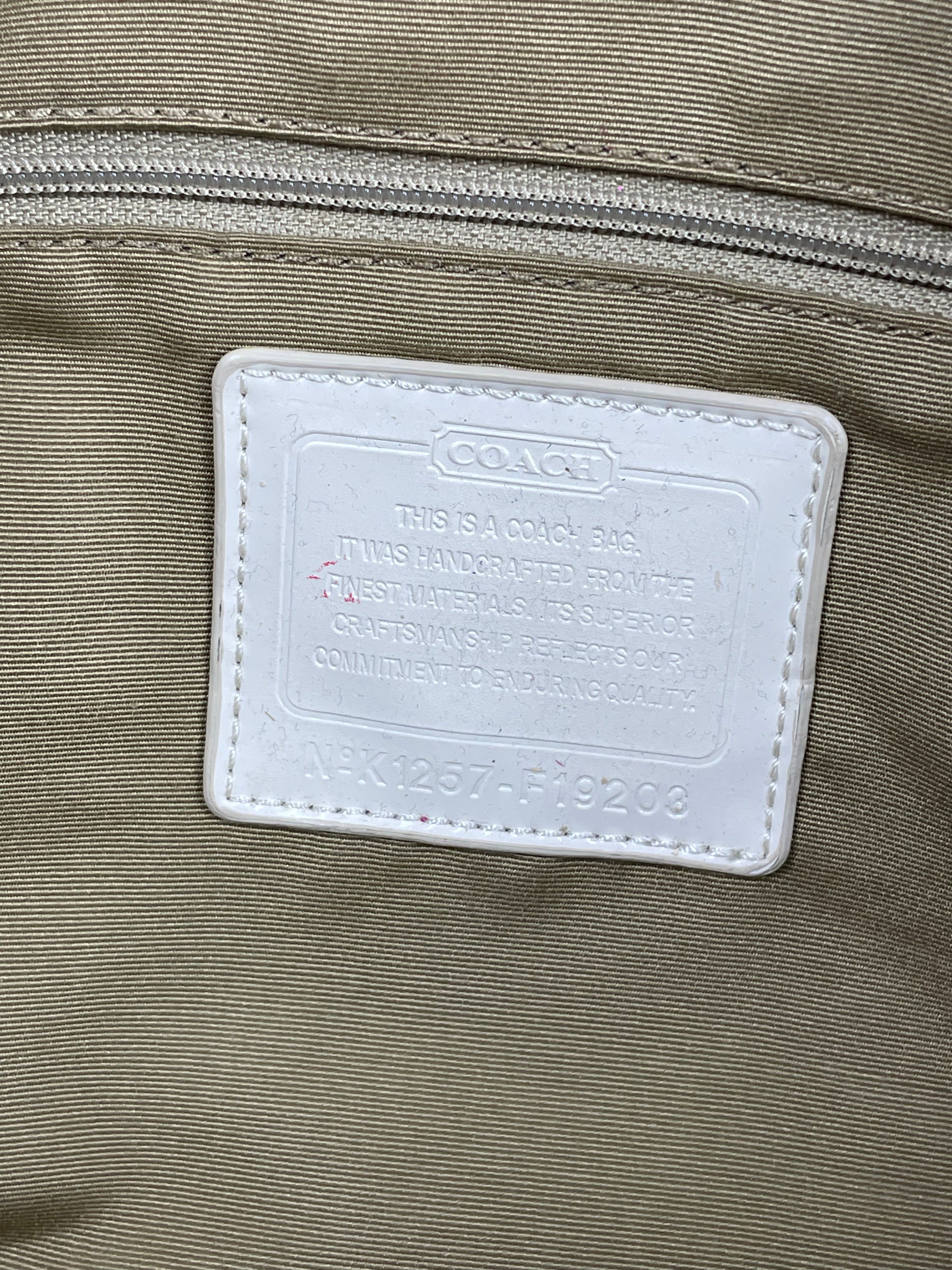 Coach Y2K Shoulder Bag | Signature Monogram | Cyrcle Logo