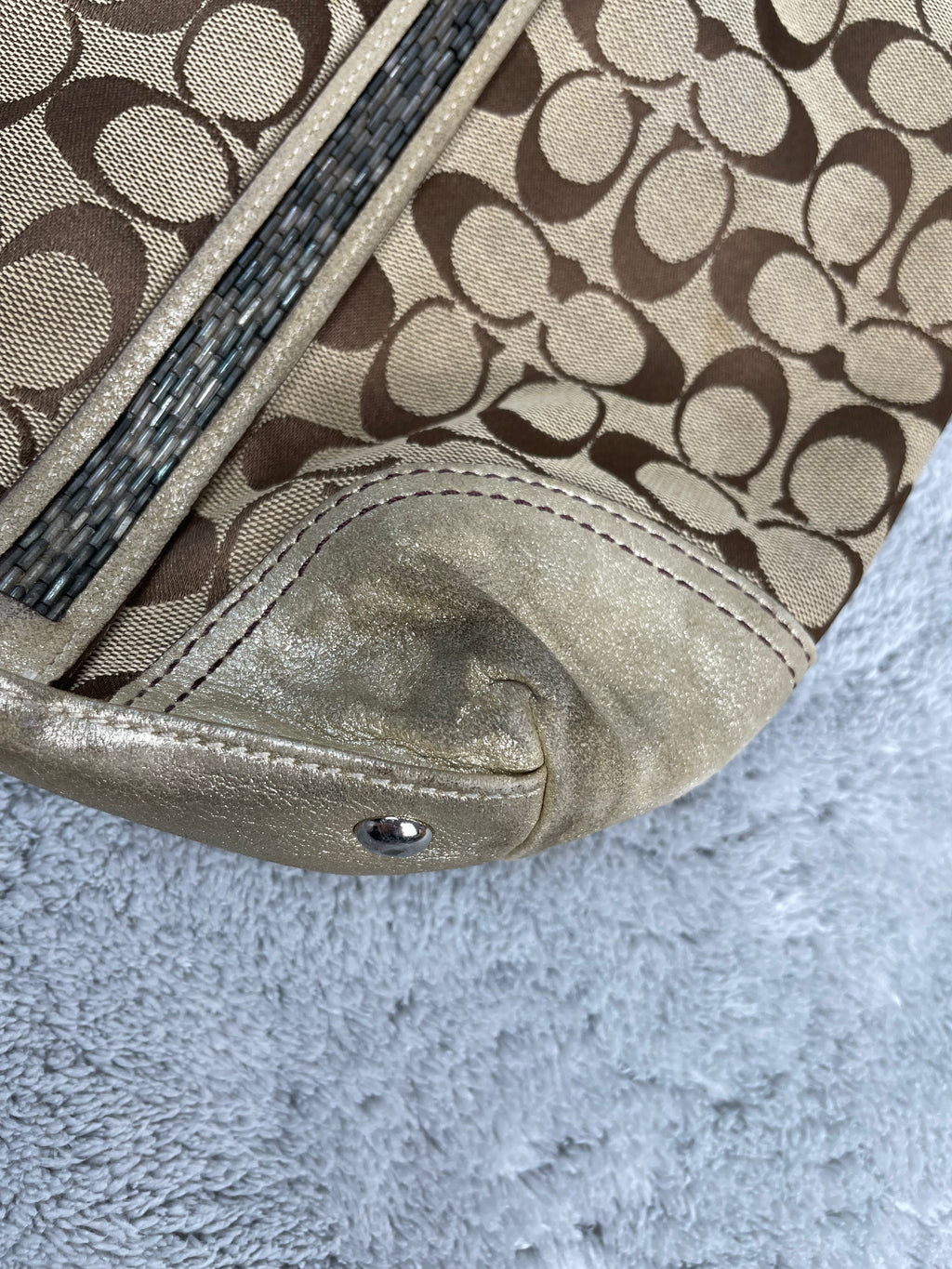 Coach Y2K Shoulder Bag | Signature Monogram
