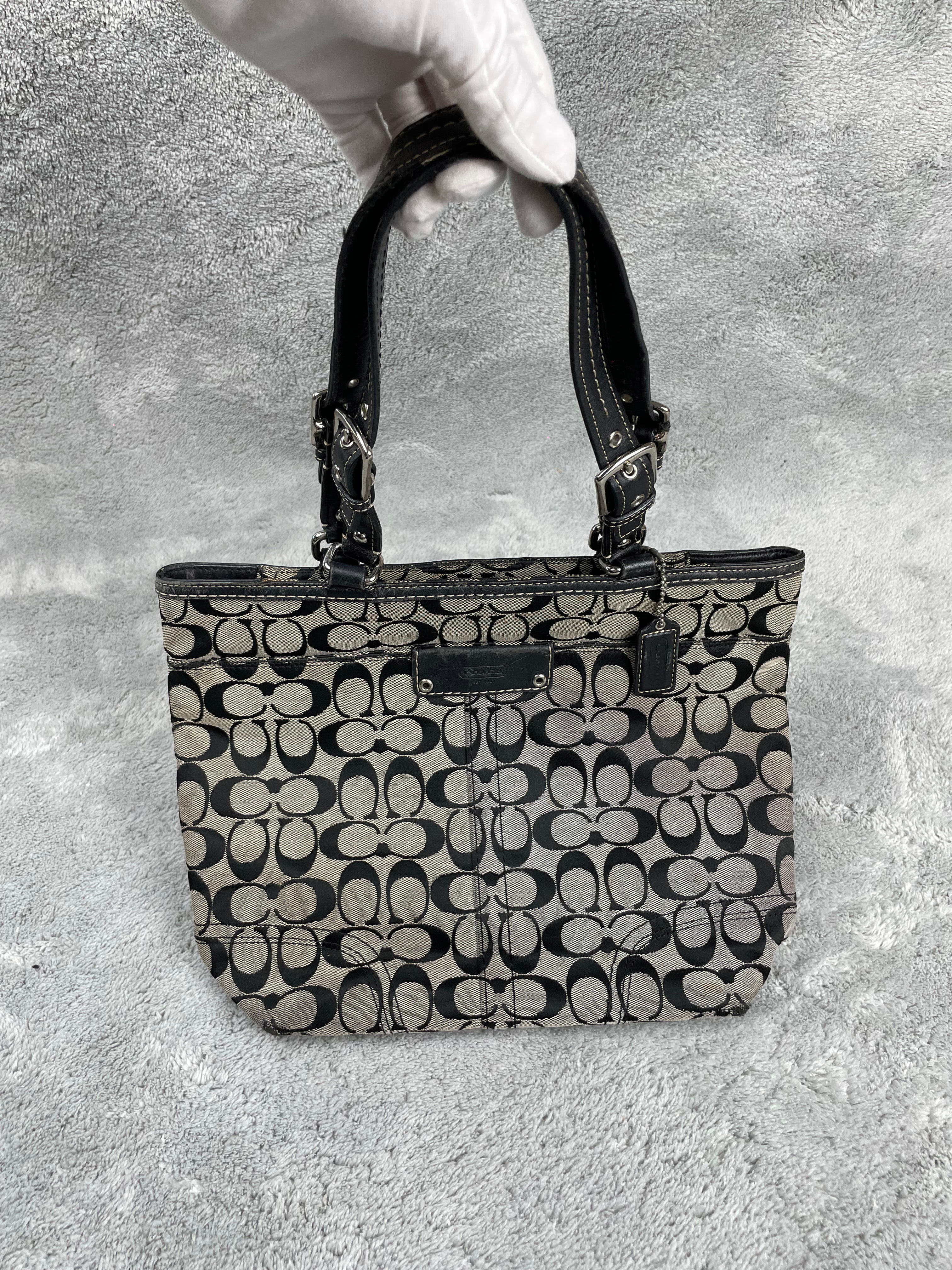 Coach Y2K Shoulder Bag | Signature Monogram | Magnet Closure