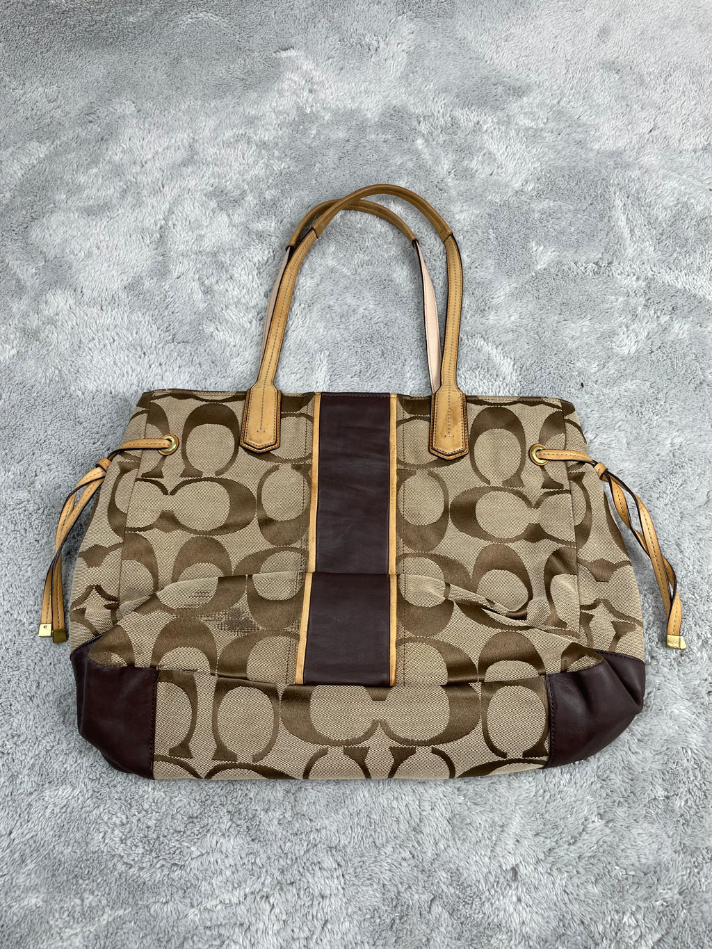 Coach Y2K Shoulder Bag | Signature Monogram | Horse Logo