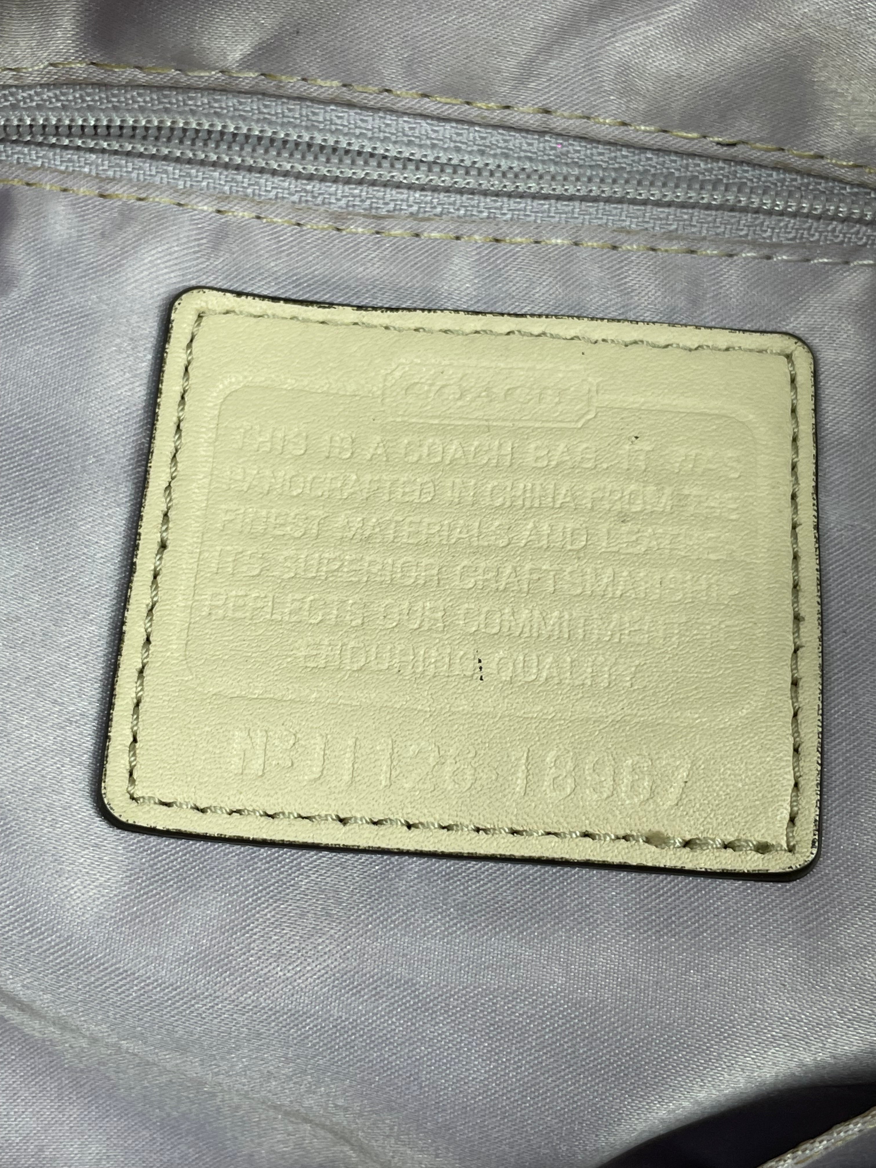 Coach Y2K Shoulder Bag | Signature Monogram | Horse Logo