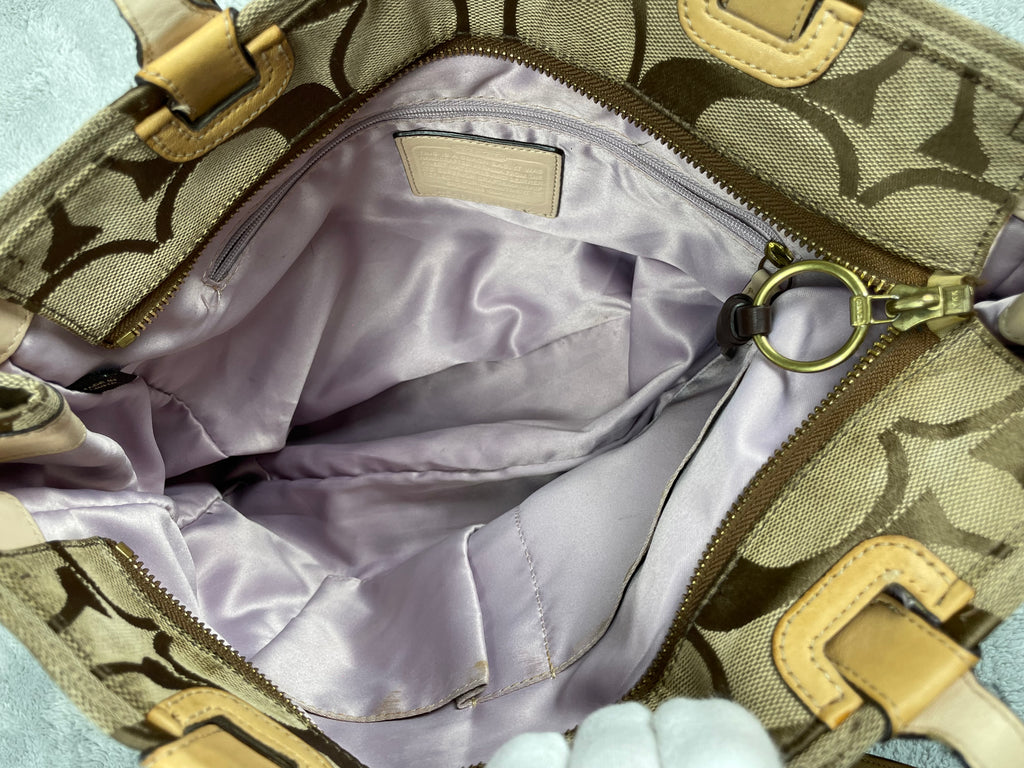 Coach Y2K Shoulder Bag | Signature Monogram | Horse Logo