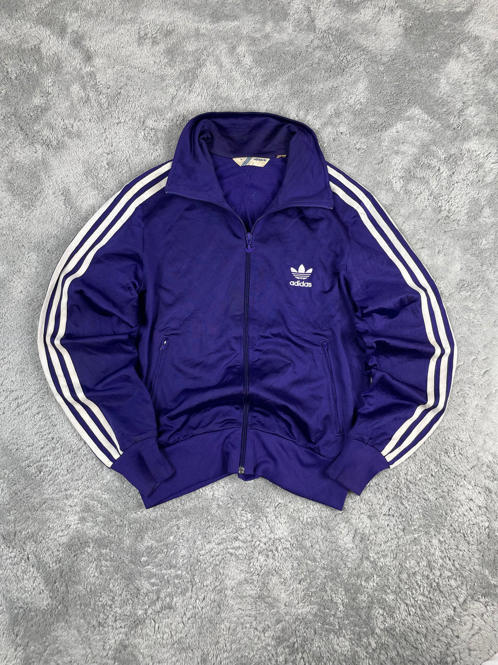Adidas FIrebird Track Jacket Lila/Weiß (S)