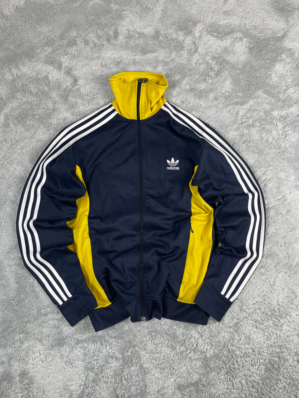 Adidas Firebird Track Jacket | Limited Edition Yellow Details (M)