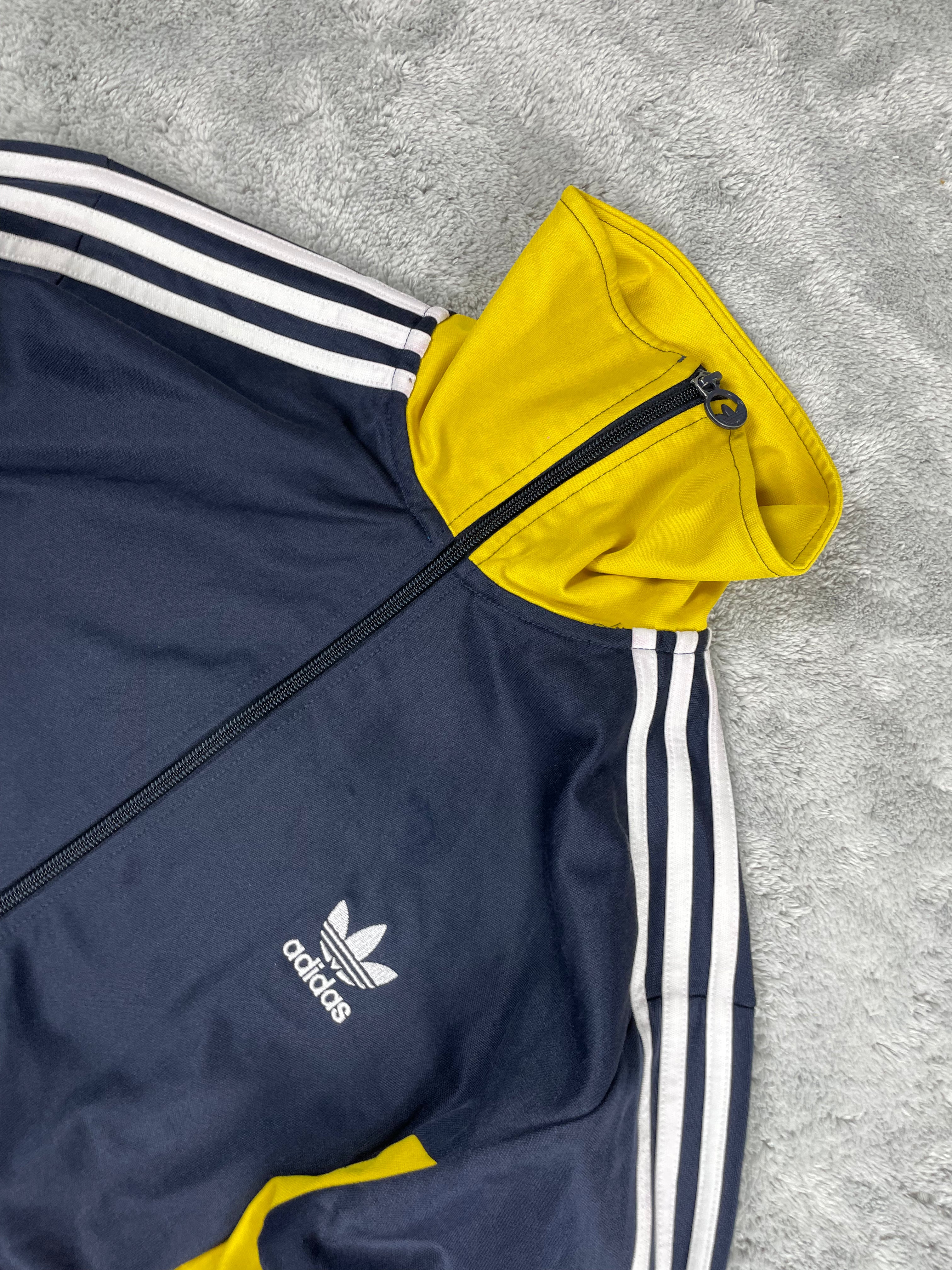 Adidas Firebird Track Jacket | Limited Edition Yellow Details (M)