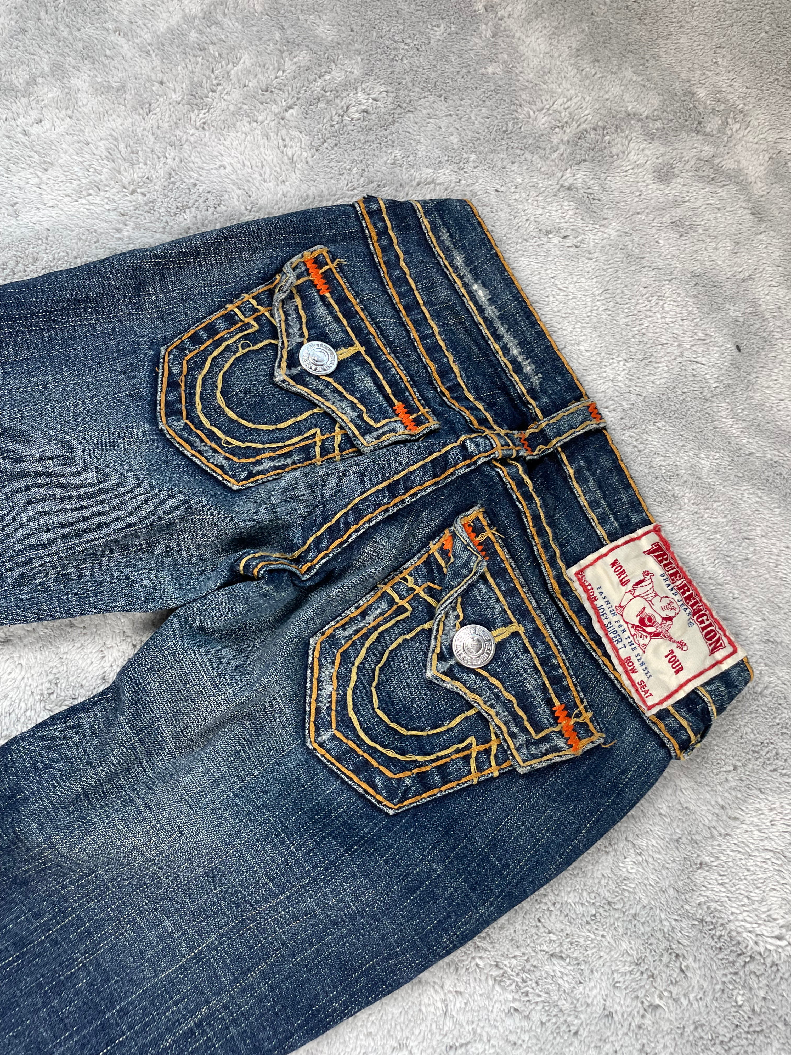 True Religion Low Waist Bootcut Damen (S)