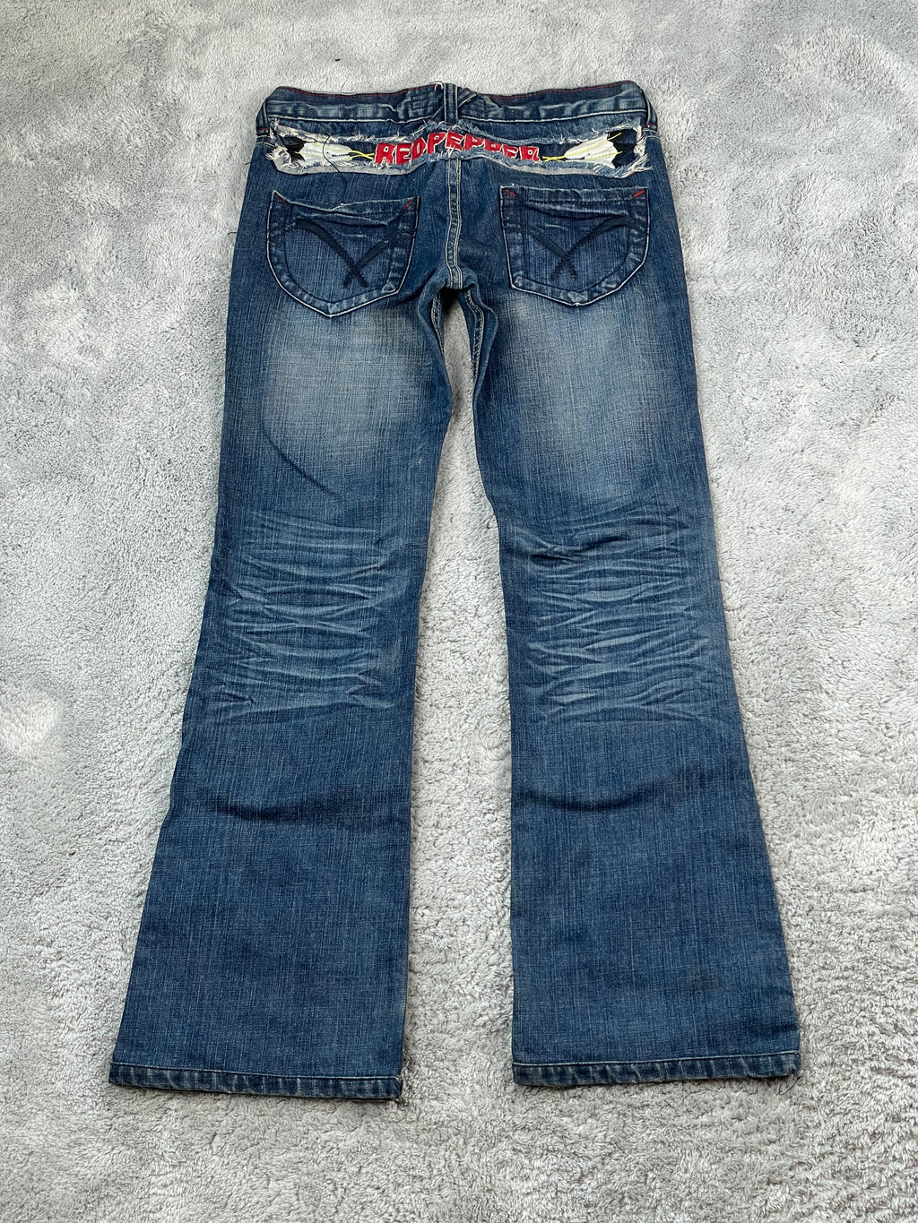 Red Pepper Low Waist Bootcut (M)