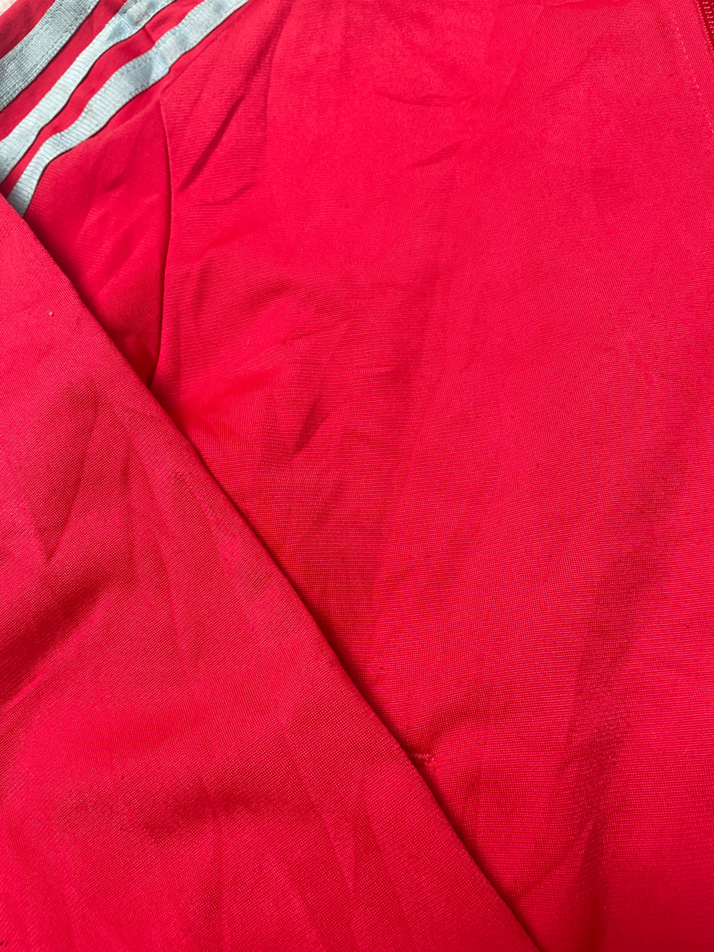 Adidas Firebird Trackjacket | rot/babyblue (S)