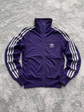 Adidas Firebird Trackjacket Lila/Silber (XS)