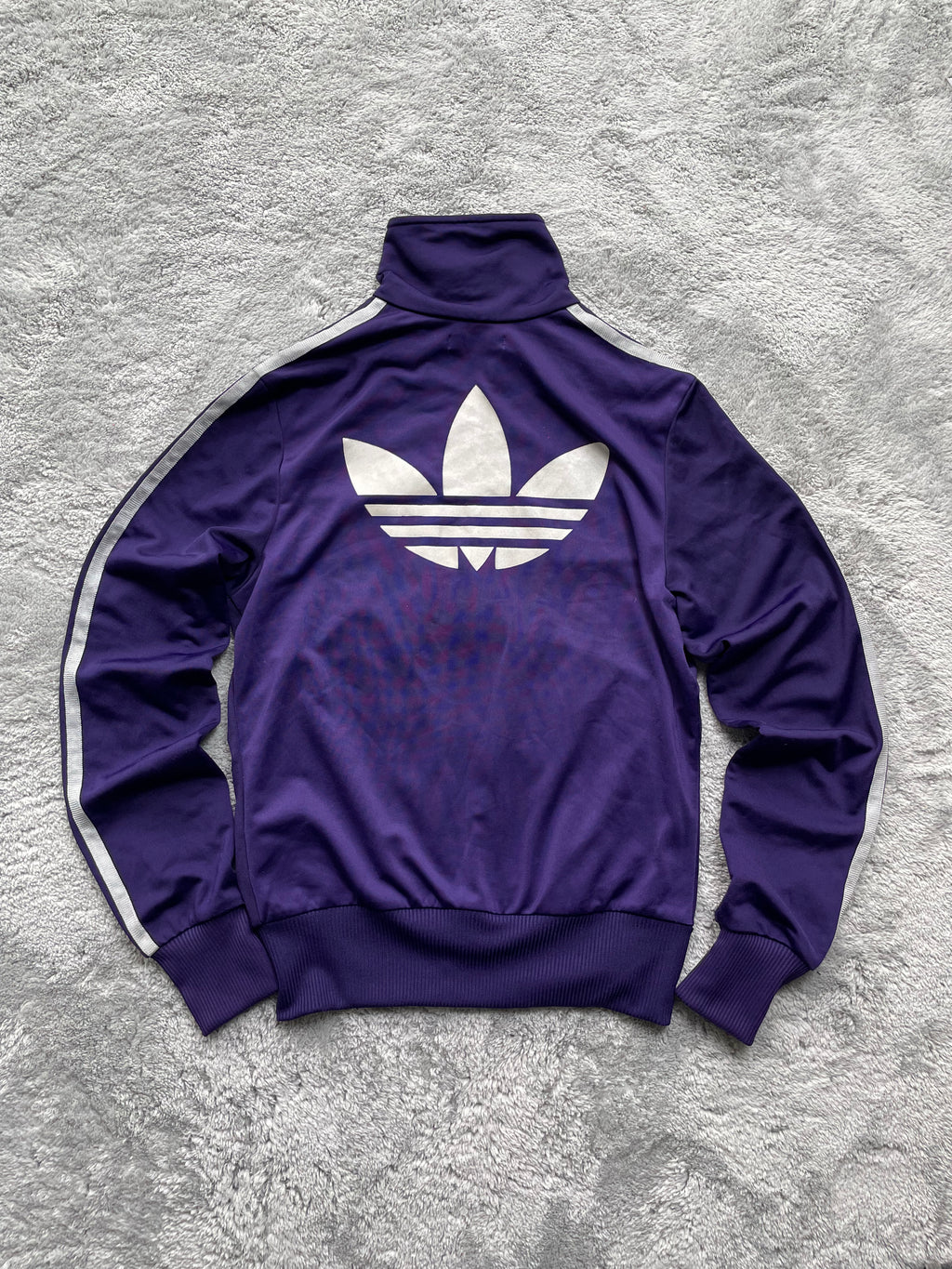 Adidas Firebird Trackjacket Lila/Silber (XS)