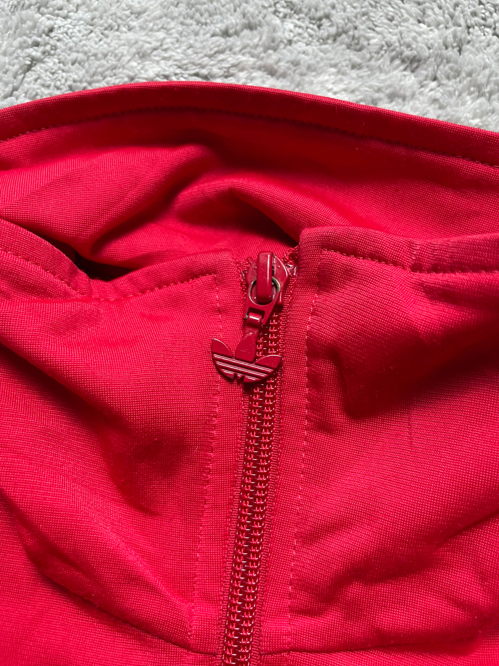 Adidas Firebird Trackjacket | rot/babyblue (S)