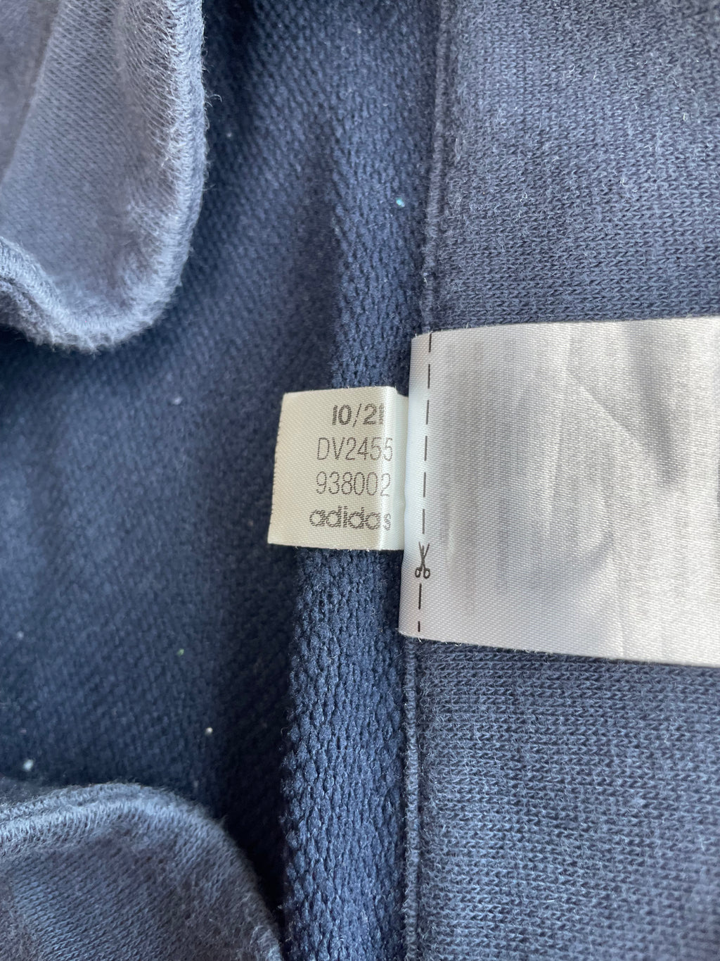 Adidas 2000er Trackjacket Navy/Weiß (L)